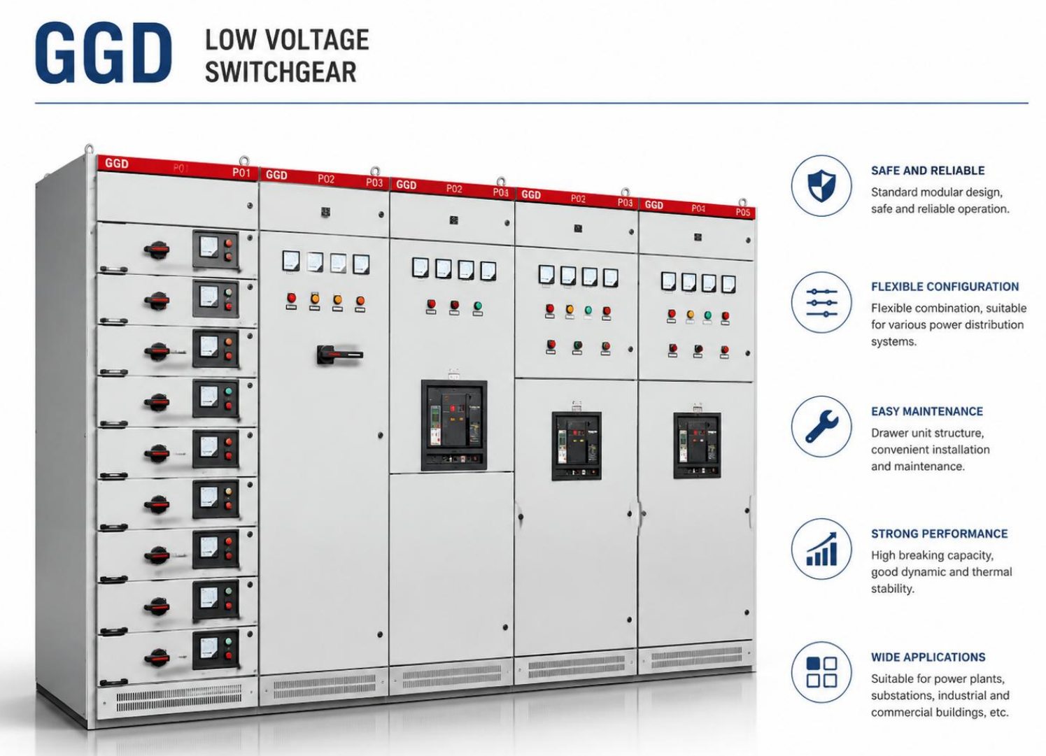 GDD Low Voltage Power Distribution Switchgear