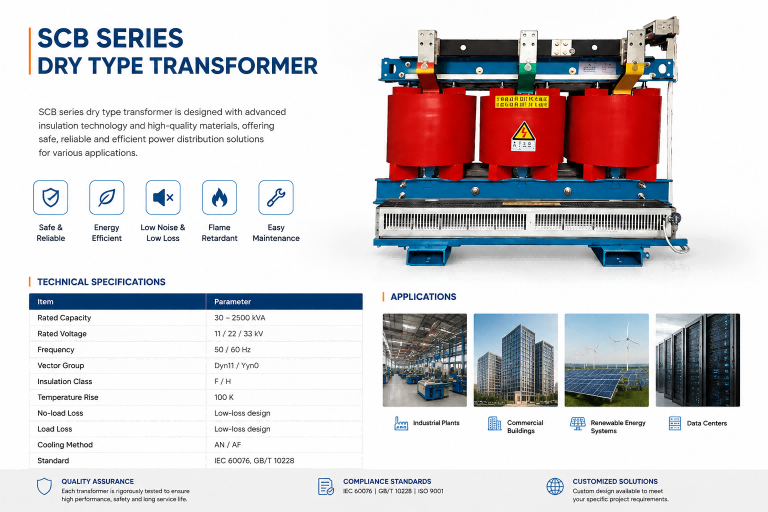 SCB Series Dry Type Transformer